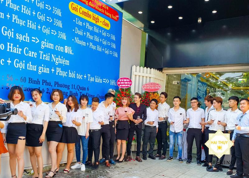 Buổi tiệc khai trương Hair Salon Trình Villa 2