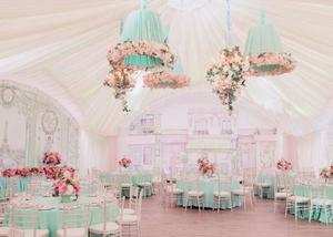 Bật mí các tông màu pastel nhẹ nhàng tô điểm cho tiệc cưới chay tại nhà